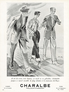 Louis Delmotte, Illustrator — Vintage original prints