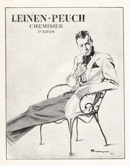 Leinen-Peuch 1943 Pierre Mourgue