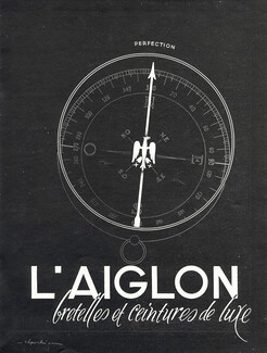 L'Aiglon 1948 Bretelles et ceintures de luxe
