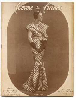 Molyneux 1934 Femme de France, Schiaparelli, 36 pages
