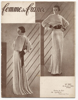 Lyoléne 1934 Femme de France, Schiaparelli, 36 pages