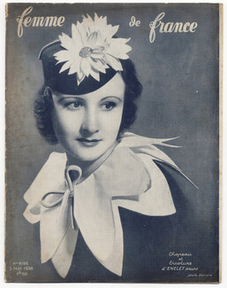 Eneley Soeurs (Millinery) 1936 Femme de France, Jodelle, 36 pages