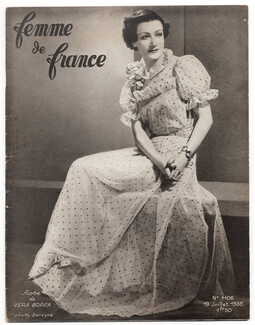 Véra Boréa 1936 Femme de France