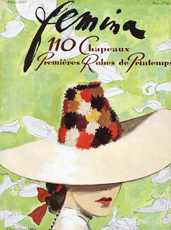 Pierre Mourgue 1937 Femina Cover