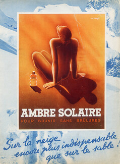 Ambre Solaire 1937 Charles Loupot