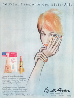 Elizabeth Arden (Cosmetics) 1965 Lipstick Nail Polish