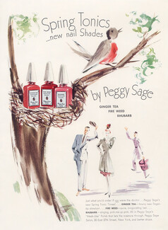 Peggy Sage (Cosmetics) 1941 Nail Polish