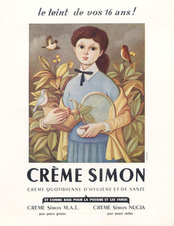 Crème Simon (Cosmetics) 1950 Philippe Noyer