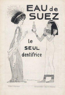 Eau de Suez (Toothpaste) 1909 Auguste Roubille, Egypt