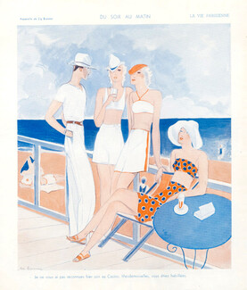 Zygismund Brunner 1936 Bathing Beauty, Beachwear