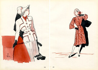 Bruyère 1946 René Gruau, Fashion Illustration
