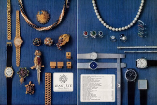 Jean Eté (Jewels & Watches) 1966 Watches, Bracelet, Animal Clips
