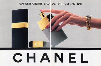 Chanel (Perfumes) 1989 Atomizers Numéro 5, Numéro 19