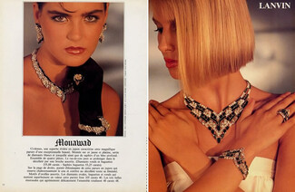 Mouawad & Lanvin 1983 Set of Jewels