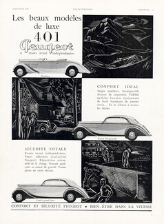 Peugeot 1935 401 Roadster, Coach, Goefft