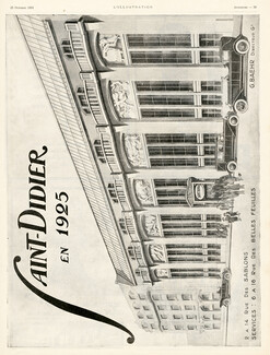 Saint-Didier 1924 Rue des Sablons, G.Baehr