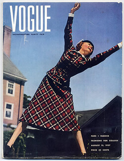 Vogue USA 1937 August 15th, Toni Frissel, Fourrures Max, Eric, René Bouët-Willaumez