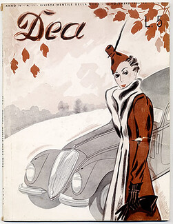 Dea 1936 November, Rivista Italiana di Moda, Italian Fashion magazine