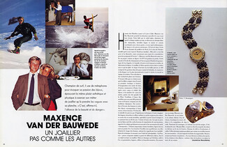 Maxence van Der Bauwede, 1991 - High Jewelry, Texte par Laurence Beurdeley