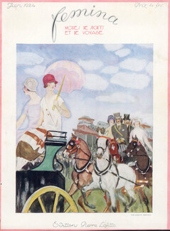 Jacques Brissaud 1924 Femina cover
