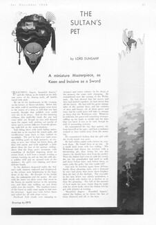 The Sultan's Pet, 1930 - Erté, Texte par Lord Dunsany