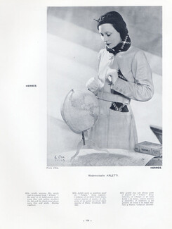 Hermès (Couture) 1934 Arletty
