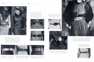 Schiaparelli & Alix 1935 Belts, Arik Nepo