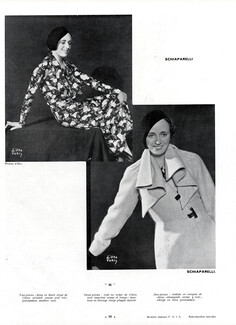 Schiaparelli 1934 Dress and Coat