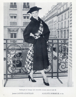 Lanvin Castillo 1951 Winter Coat, Roger Schall
