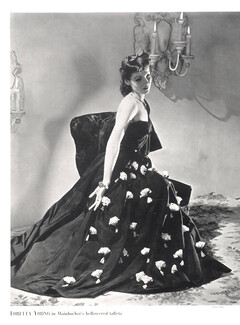 Mainbocher (Couture) 1941 Loretta Young, John Rawlings