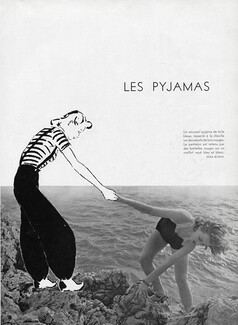 Véra Boréa 1939 Pajamas, Robert Polack