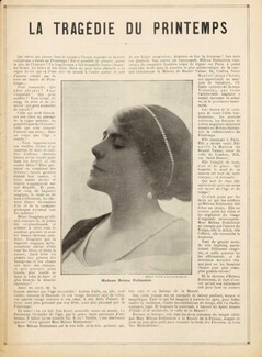Helena Rubinstein 1912 Portrait, Biography