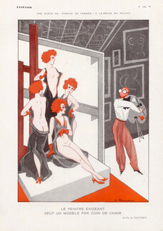 Jacques Touchet 1931 Chorus Girl "Parade de Femmes" Palace Revue, Music-hall