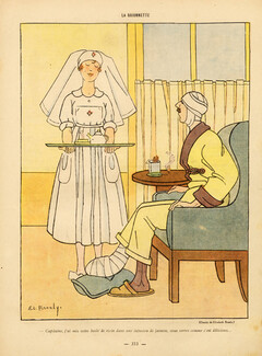 Elisabeth Branly 1918 Nurse