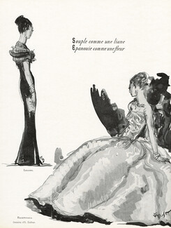 Balenciaga 1937 Evening Dress, Emilien Dufour