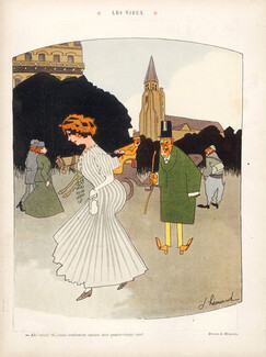Joseph Hémard 1908 "Les Vieux"