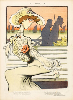 Lucien Métivet 1904 Tart, Courtisane
