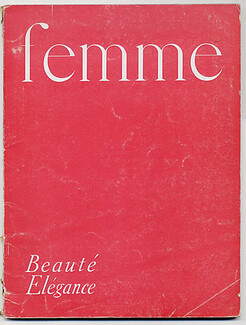 Femme 1954 N°6 November, Jean Cocteau "La Machine infernale", 124 pages