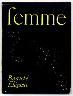 Femme 1954 N°7 Noël Le Dictionnaire des Parfums par Lucien François, "Faut-il brûler le Père Noël ?", Robert Doisneau,, 180 pages