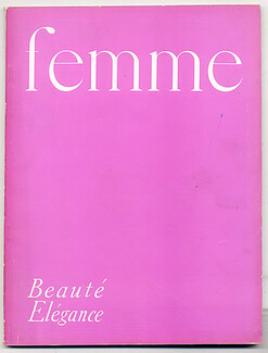Femme 1955 N°10 Avril, Sacha Guitry, Perugia, Pablo Picasso, Christian Dior, Jacques Griffe, Balenciaga, Sterlé, Maxime de la Falaise