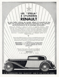 Renault 1933 Stella 8 cylindres