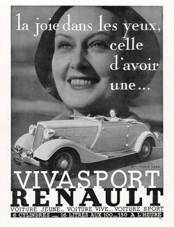 Renault 1934 Miss Paris, Vivasport