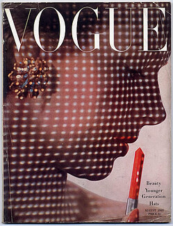 British Vogue August 1949 Beauty Younger Generation Hats Irving Penn Georges Braque, 116 pages