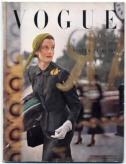 British Vogue November 1949 Winter Fashions, 142 pages
