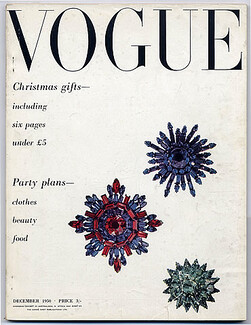 British Vogue December 1950 Christmas Gifts