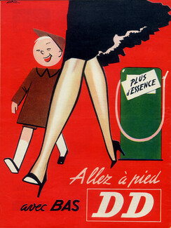 DD - Doré Doré (Stockings) 1957 L. Gadoud