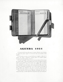 Hermès (Organizers) 1931