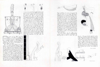 Les Bijoux Excentriques, 1920 - Benito The eccentric jewelry, Pearls, Text by Gérard Bauer
