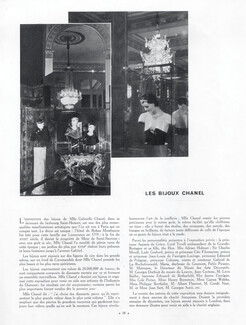 Les Bijoux Chanel, 1932 - Exposition des Bijoux de Mlle Gabrielle Chanel, Faubourg Saint-Honoré
