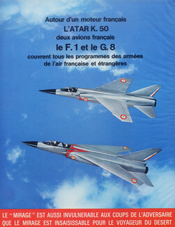 Marcel Dassault 1971 Mirage F1 & G.8